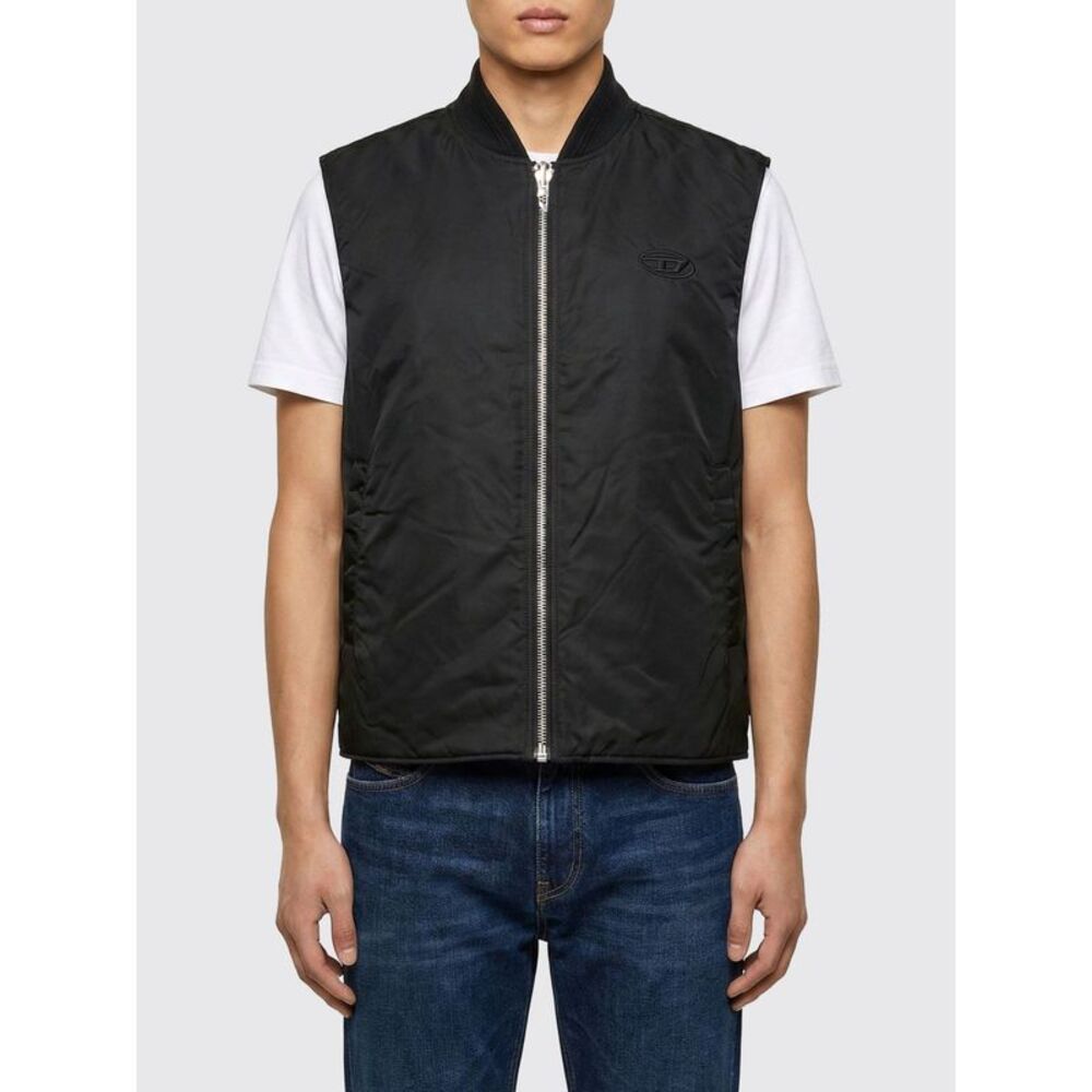 Diesel Men W-Type-D1-Sl Vest Diesel In Nylon